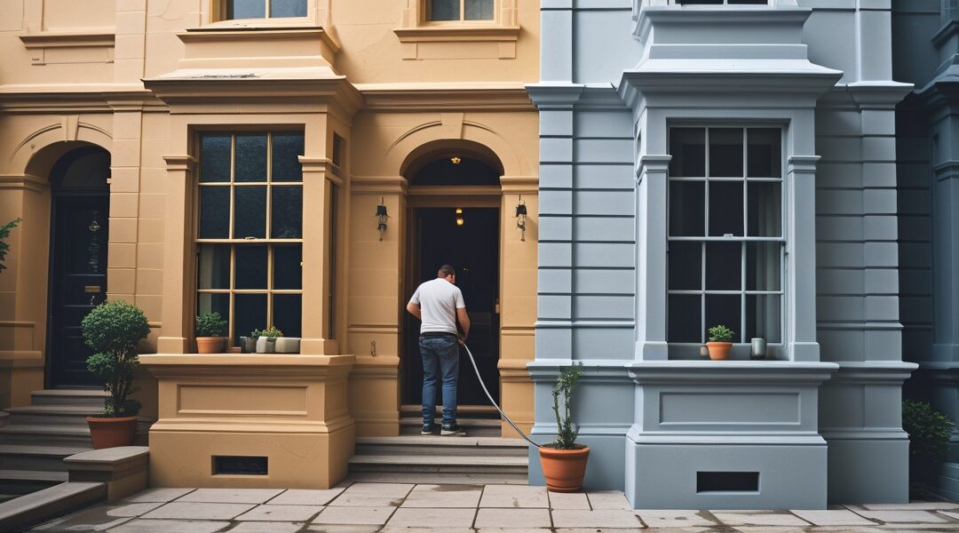 Avoid Pressure Washing on Heritage & Rendered Surfaces